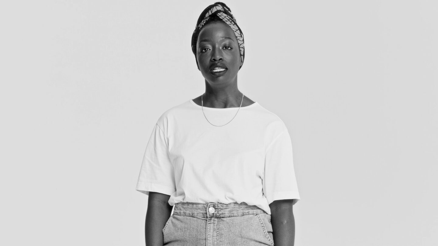 Portrait of Olga, working at H&M