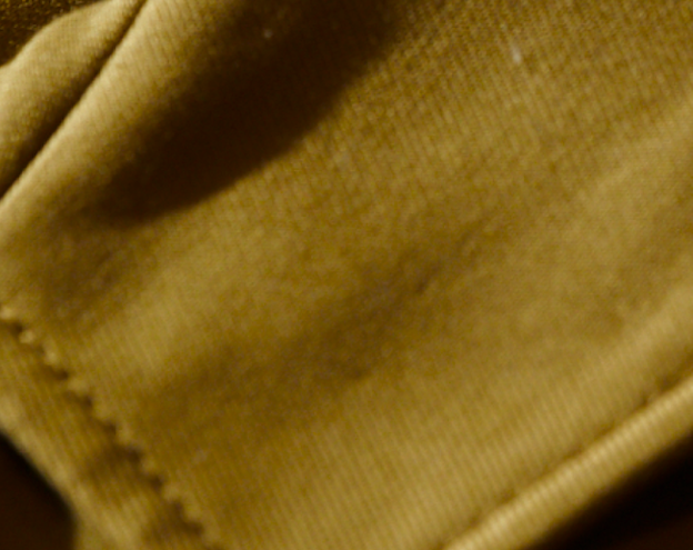 Close-up of a blazer sleeve related to H&M’s Garment Collecting programme.