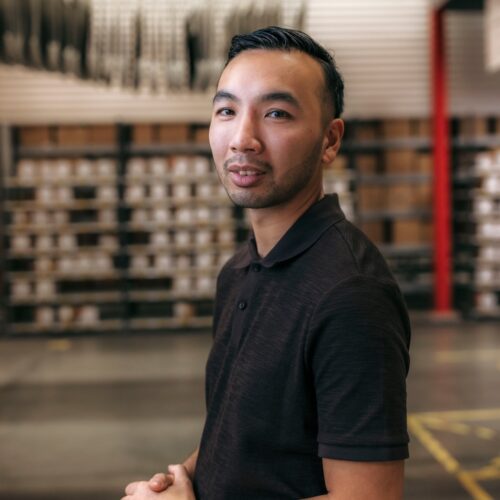 Porträtt av Team Leader inom logistisk på H&M